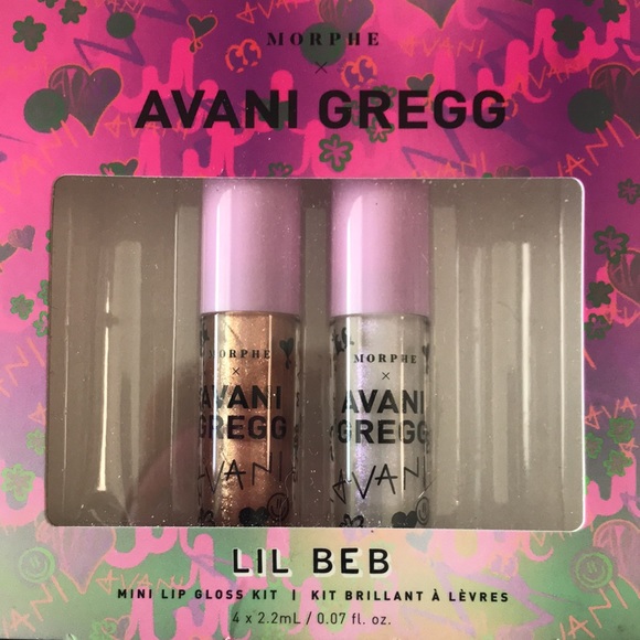 3/$25 Morphe X Avani Gregg Lil Beb Mini Lip Gloss Kit (2 of 4 Glosses) - Picture 3 of 9